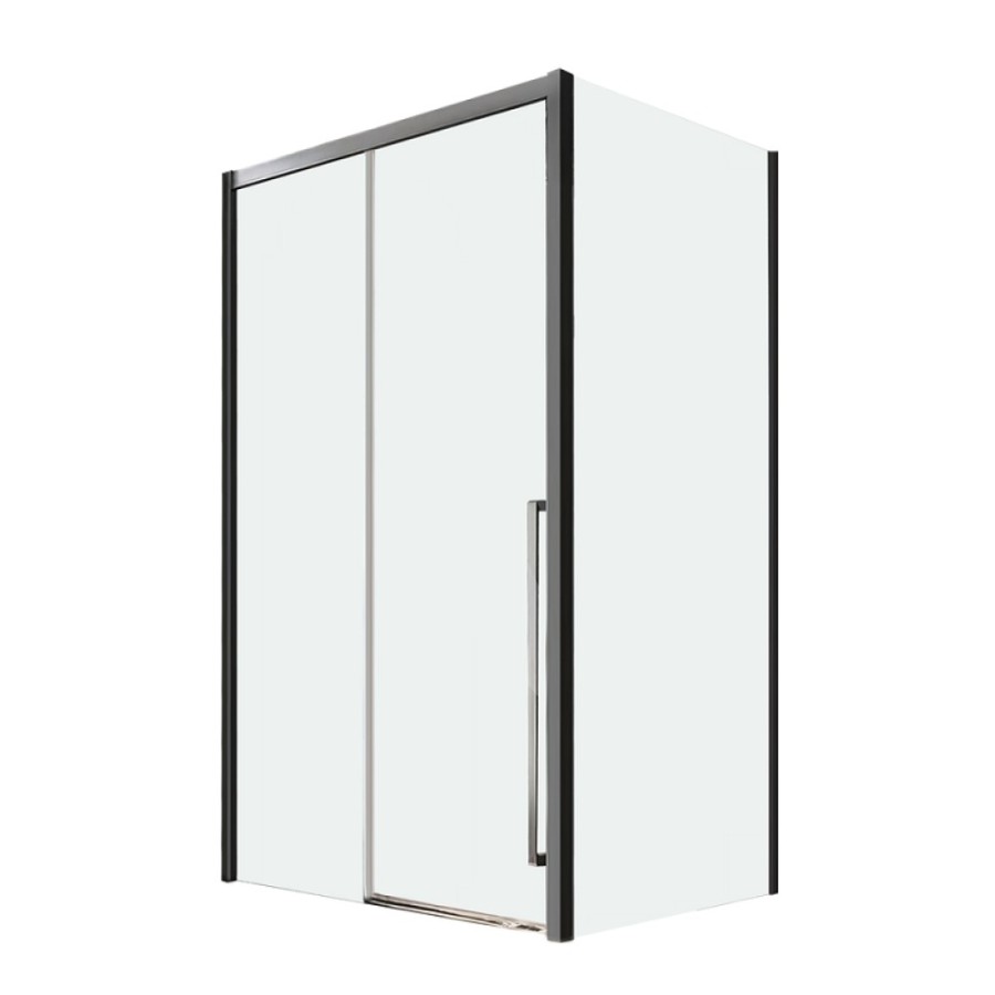 Душевой уголок Veconi Premium Trento PTC30-SP-15090-GR-01-C4, 150 x 90 см, стекло прозрачное, профиль графит брашированный