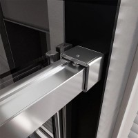 Душевой уголок Veconi Premium Trento PTC40-SP-12080-CH-01-C4, 120 x 80 см, стекло прозрачное, профиль хром