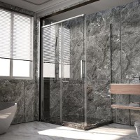 Душевой уголок Veconi Premium Trento PTC40-SP-130100-CH-01-C4, 130 x 100 см, стекло прозрачное, профиль хром