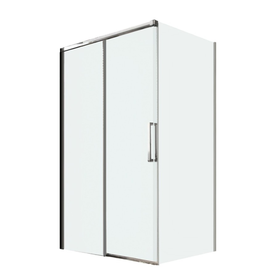 Душевой уголок Veconi Premium Trento PTC40-SP-14080-CH-01-C4, 140 x 80 см, стекло прозрачное, профиль хром
