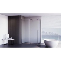 Душевой уголок Veconi Premium Trento PTC50-SP-10090-GR-01-C4, 100 x 90 см, стекло прозрачное, профиль графит брашированный