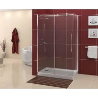 Душевой уголок Good Door Puerta Г-об. KS-624, ПУ00003, 130 х 90 см, стекло прозрачное, профиль хром