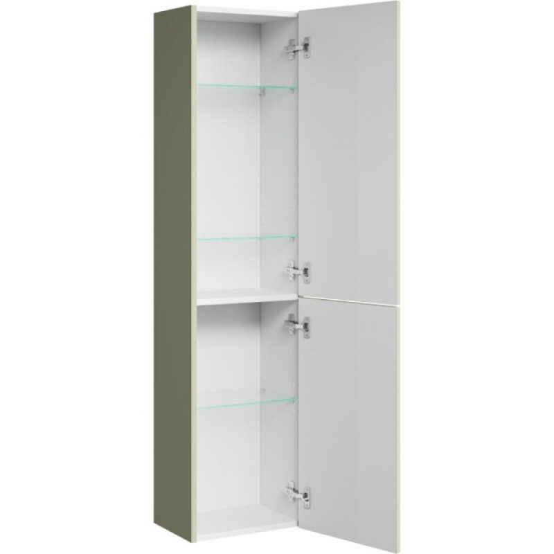 Пенал Aqwella Pure PUR0535SH, 35 см, подвесной, цвет шалфей зеленый матовый