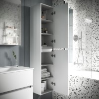 Пенал Sancos Urban PUR35W 35, подвесной, белый глянец
