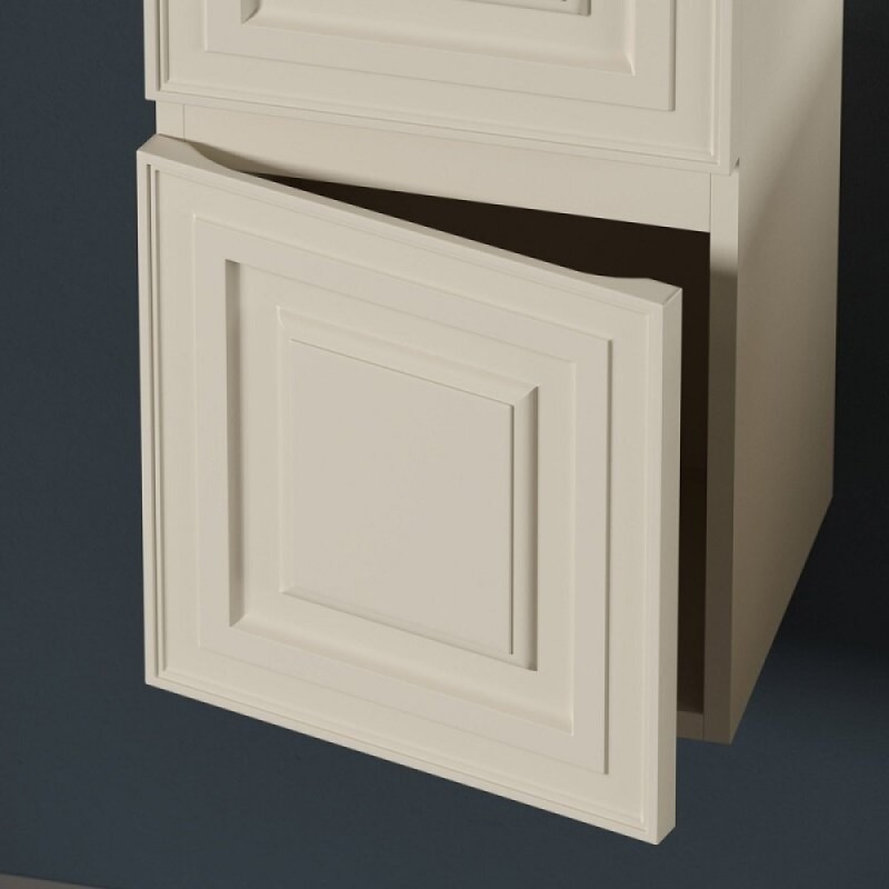 Пенал Sancos Very, 35 см, подвесной, левый, цвет Beige Soft, PVR35LCE