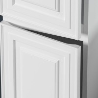 Пенал Sancos Very, 35 см, подвесной,левый, цвет Bianco, PVR35LW