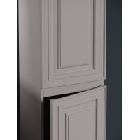 Пенал Sancos Very, 35 см, подвесной, правый, цвет Doha Soft, PVR35RSM