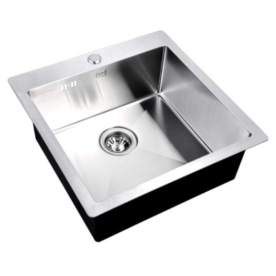 Мойка Zorg Inox R 5151, 51 х 51 см, брашированная матовая нержавеющая сталь