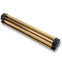 Ролл-мат на мойку Paulmark Step, 33 х 37.5 см, брашированное золото, R375-BG