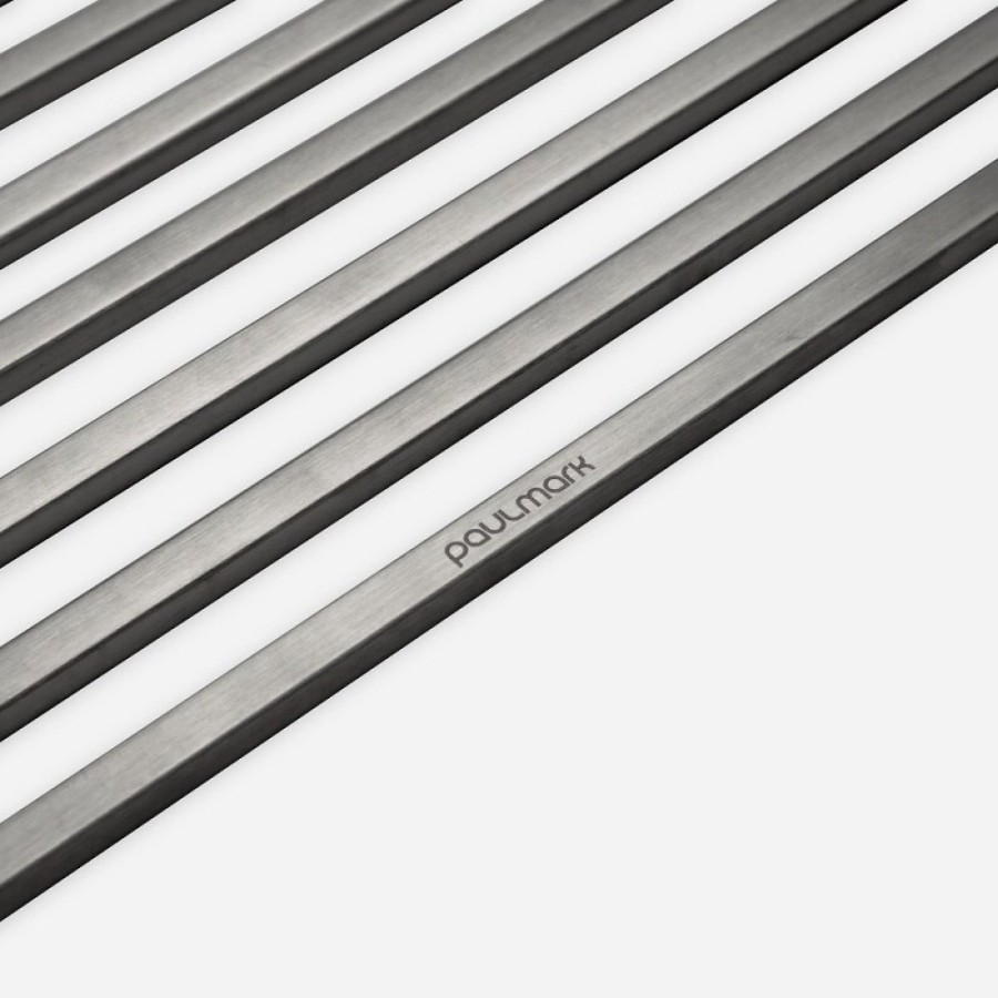 Ролл-мат на мойку Paulmark Step, 33 х 37.5 см, Gun Metal, R375-GM