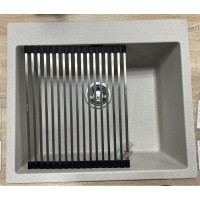 Ролл-мат на мойку Paulmark Pro, 33 х 40.5 см, воронёная сталь, R405-GM