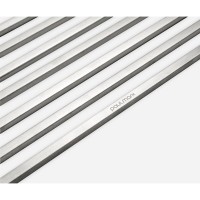 Ролл-мат на мойку Paulmark Extra, 33 х 44 см, брашированная нержавеющая сталь, R440-BS