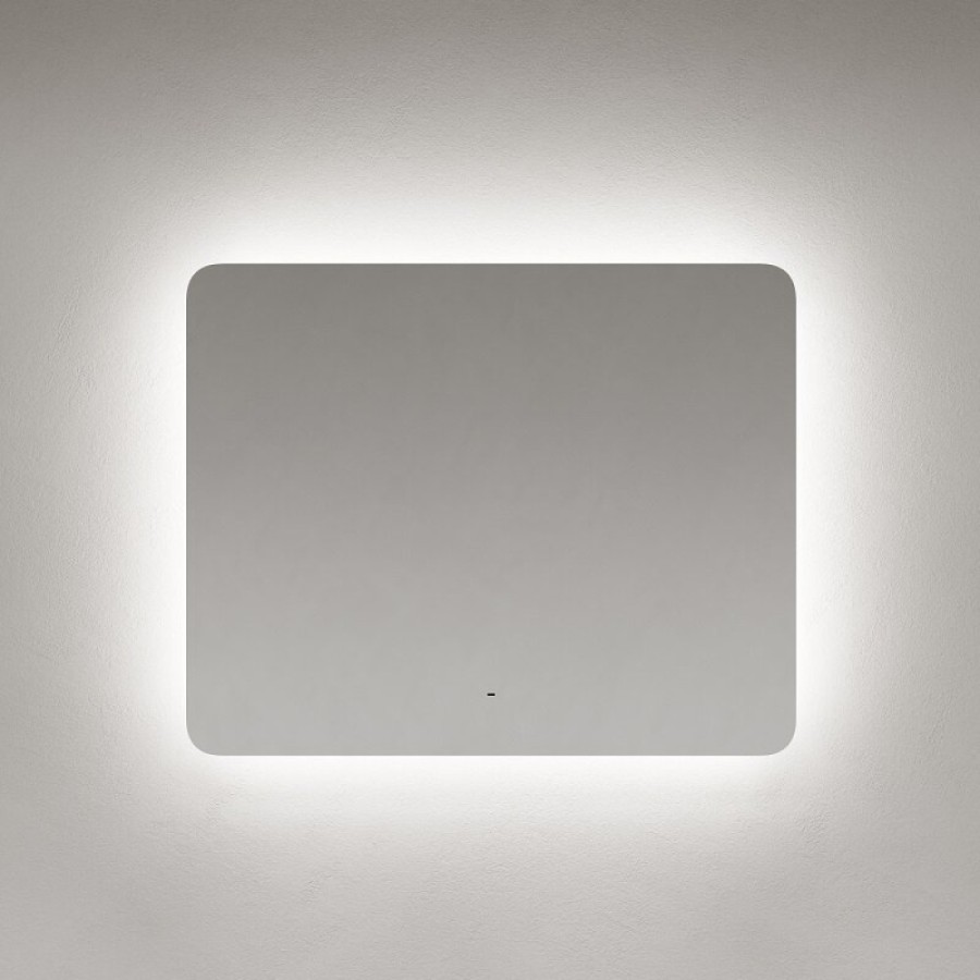 Зеркало Sancos Ray RA1000, 100 х 80 см, LED-подсветка, сенсорное, с диммером