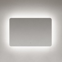 Зеркало Sancos Ray RA1200, 120 х 80 см, LED-подсветка, сенсорное, с диммером