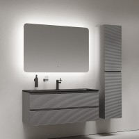 Зеркало Sancos Ray RA1200, 120 х 80 см, LED-подсветка, сенсорное, с диммером