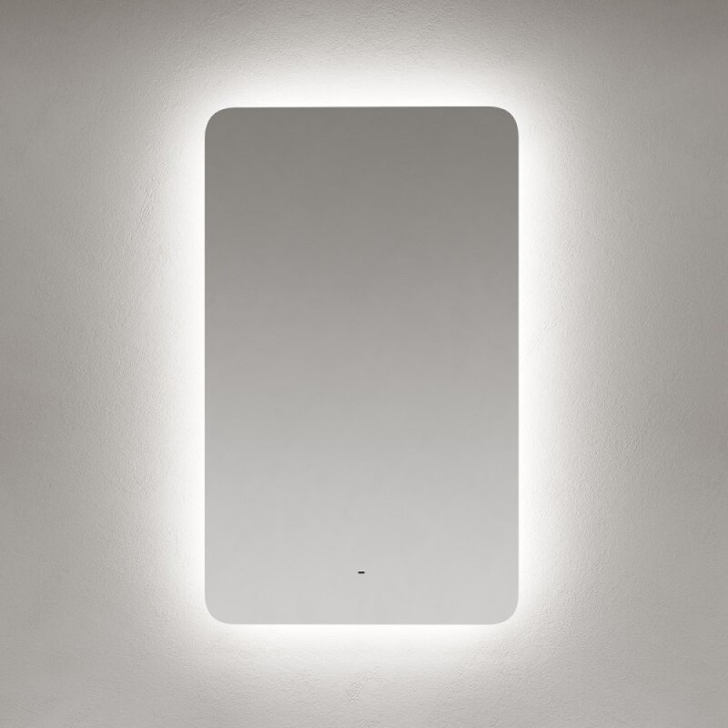 Зеркало Sancos Ray RA600, 60 х 100 см, LED-подсветка, сенсорное, с диммером