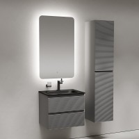 Зеркало Sancos Ray RA600, 60 х 100 см, LED-подсветка, сенсорное, с диммером