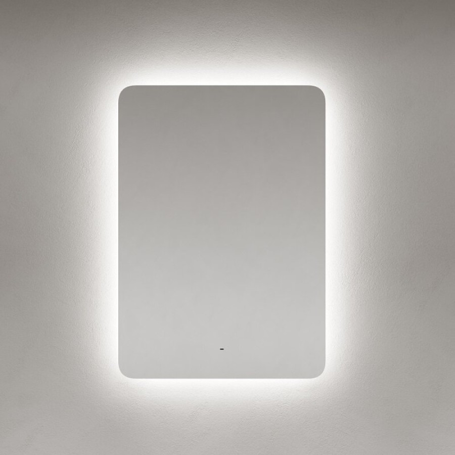 Зеркало Sancos Ray RA700, 70 х 100 см, LED-подсветка, сенсорное, с диммером
