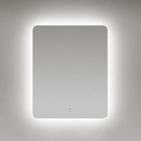 Зеркало Sancos Ray RA800, 80 х 100 см, LED-подсветка, сенсорное, с диммером