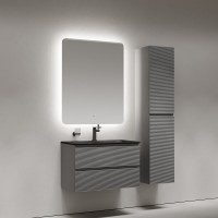 Зеркало Sancos Ray RA800, 80 х 100 см, LED-подсветка, сенсорное, с диммером