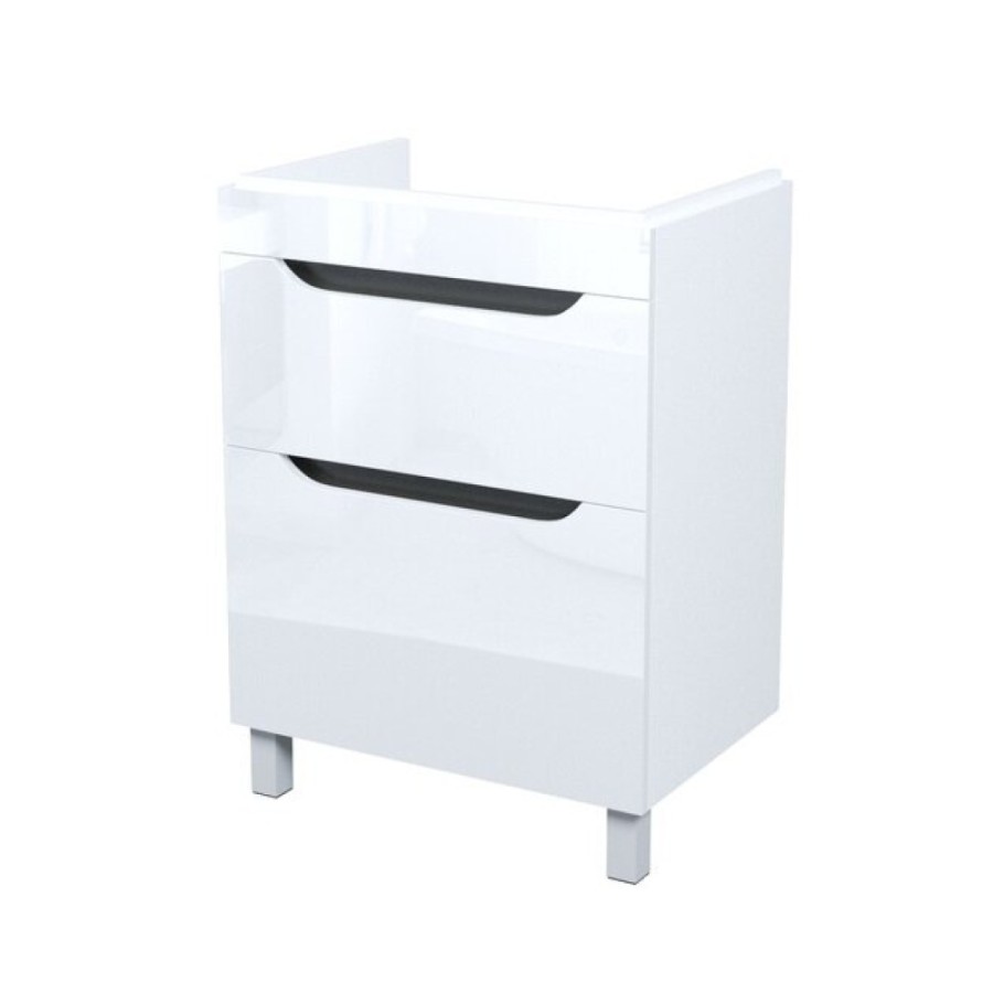 Тумба под раковину Iddis Ray RAY60WFi95, 60 см напольная, белый