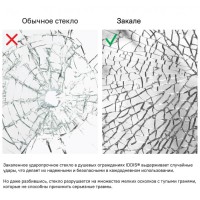 Шторка на ванну Iddis Ray 90 x 140 см распашная, стекло прозрачное, хром, RAY6CS9i90