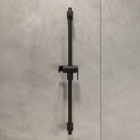 Душевая штанга Iddis Ray 70 см, черный матовый, RAY70B0i17