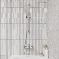 Душевая штанга Iddis Ray RAY70BCi17, 70 см, PVD-покрытие, хром матовый
