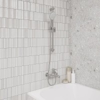 Душевая штанга Iddis Ray RAY70BCi17, 70 см, PVD-покрытие, хром матовый