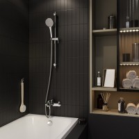 Душевая штанга Iddis Ray 70 см, хром, RAY70C0i17