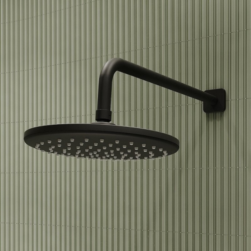 Душевая система Iddis Ray RAYBL02i67, цвет черный матовый