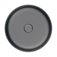 Раковина Iddis Ray 35.5 см накладная, серый матовый, RAYGM03i27