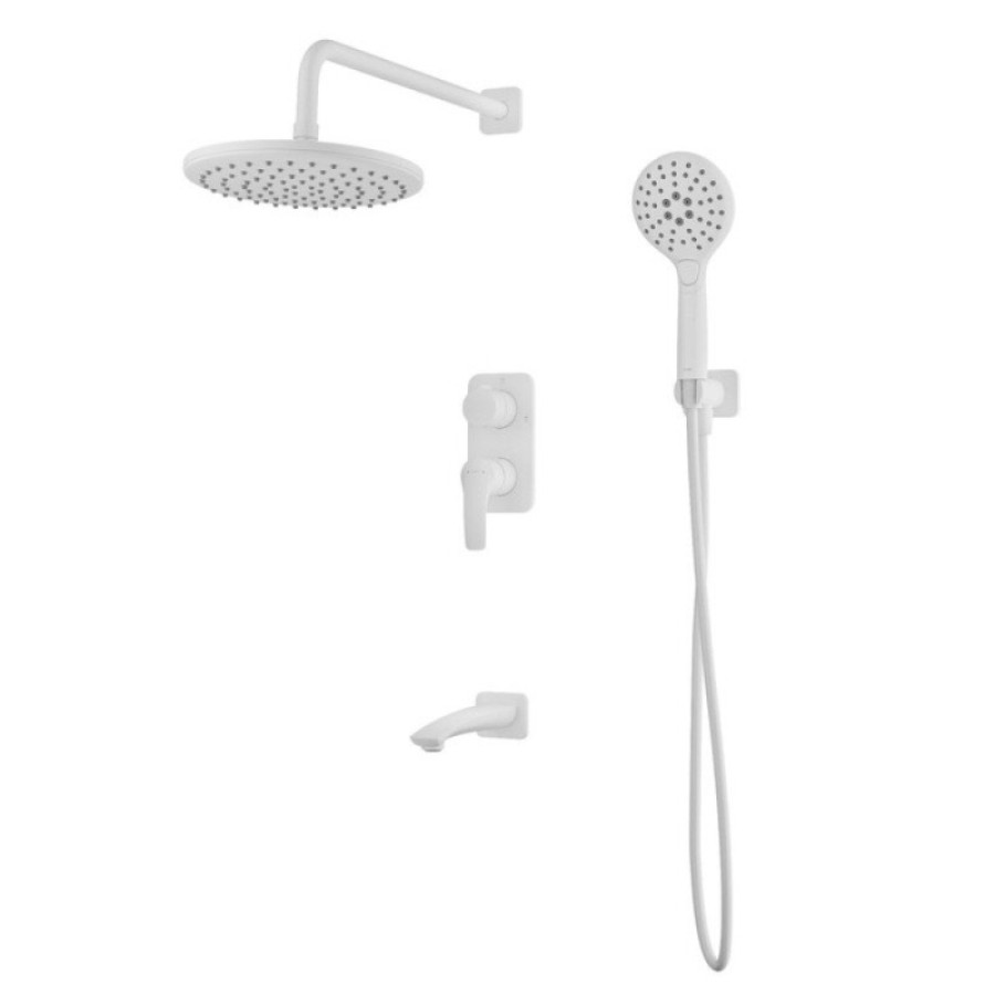 Душевая система Iddis Ray RAYWT03i68, цвет белый матовый