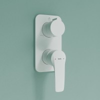 Душевая система Iddis Ray RAYWT03i68, цвет белый матовый