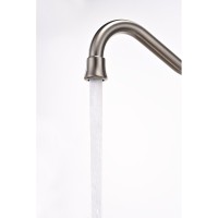 Смеситель Paulmark Retro Re213226-BS для кухонной мойки, под фильтр, брашированная сталь