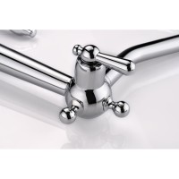 Смеситель Paulmark Retro Re213226-CR для кухонной мойки, под фильтр, хром