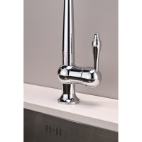 Смеситель Paulmark Retro Re213226-CR для кухонной мойки, под фильтр, хром