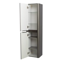 Пенал Cezares Relax-1500-2A-SO-GM, 40 см, подвесной, оружейная сталь