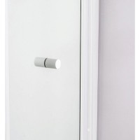 Душевая дверь Cezares Relax-90-C-Bi, 90 см, стекло прозрачное, профиль белый