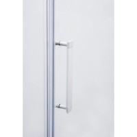 Душевая дверь в нишу Cezares Relax RELAX-B-2-180-C-Bi, 180 х 185 см, стекло прозрачное, цвет профиля белый