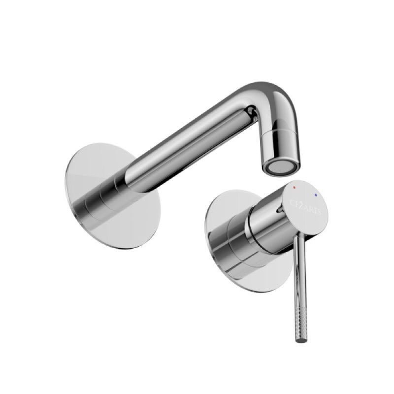 Смеситель для раковины Cezares RELAX-BLI2-1-01-W0, хром