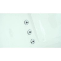 Акриловая ванна Timo RITTA1880-KT18-SPV1505-T-CM-T-BM, 180 х 80 см, с гидромассажем, цвет белый
