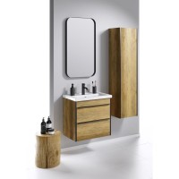 Зеркало Aqwella RM, 50 x 90 см, черный, RM0205BLK