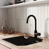 Ролл-мат для кухонных моек Iddis Kitchen Line ROL35BLi59, черный матовый