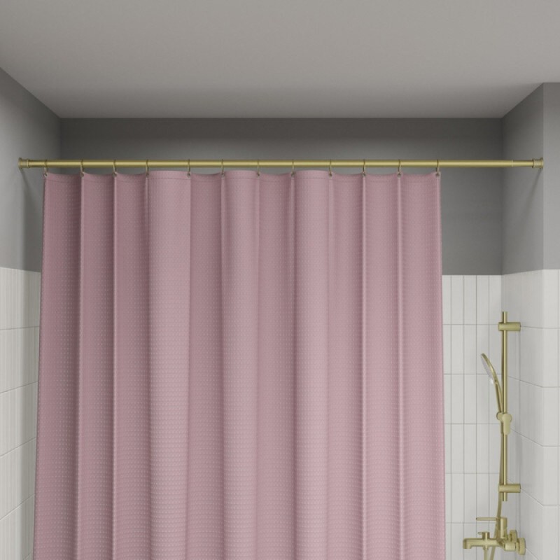 Карниз для ванны Iddis Elegante RSG0120i14, 110-200 см, золото матовое