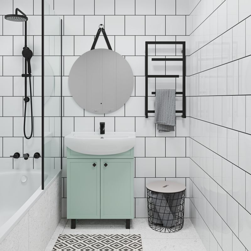 Зеркало Runo Руан 65 00-00001292 с подсветкой с сенсорным выключателем