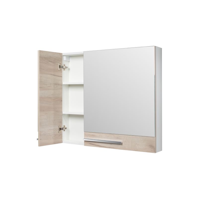 Зеркальный шкаф Runo Вудлайн 85 00-00001348 Крафтовый дуб 