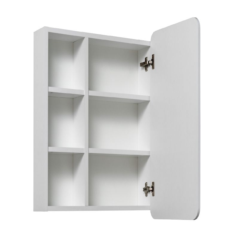 Зеркальный шкаф Runo Капри 55 УТ000003786 Белый