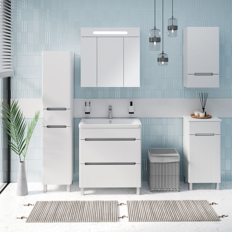 Тумба Runo Парма 40 R 00-00001049 Белая