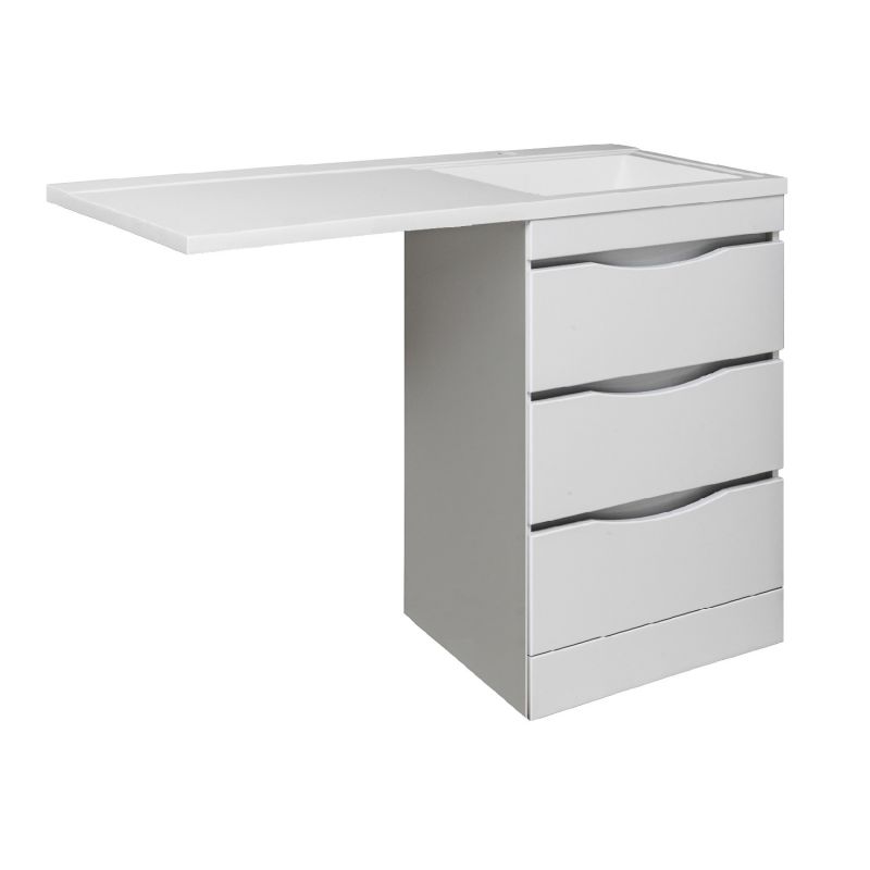 Тумба под раковину Runo Орион 120 УТ000003442 Белая